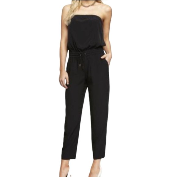 Express Pants - EXPRESS | Black Strapless Jumpsuit